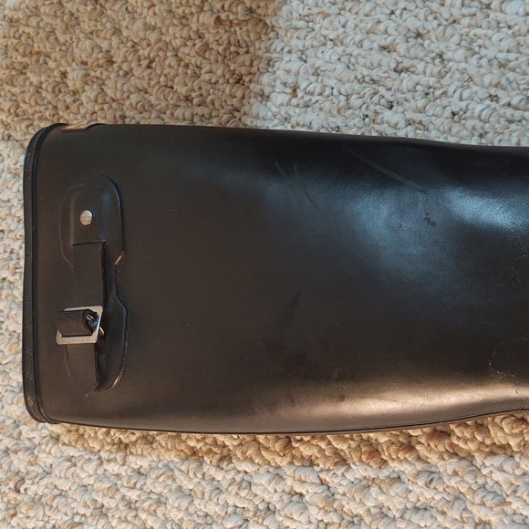 Hunter Black Rainboots Sz 7 - Picture 5 of 13